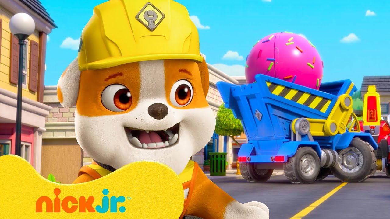 Rubble y su Equipo | &iexcl;1 Hora de Los dise&ntilde;os m&aacute;s geniales y construcciones de Rubble! | Nick Jr.