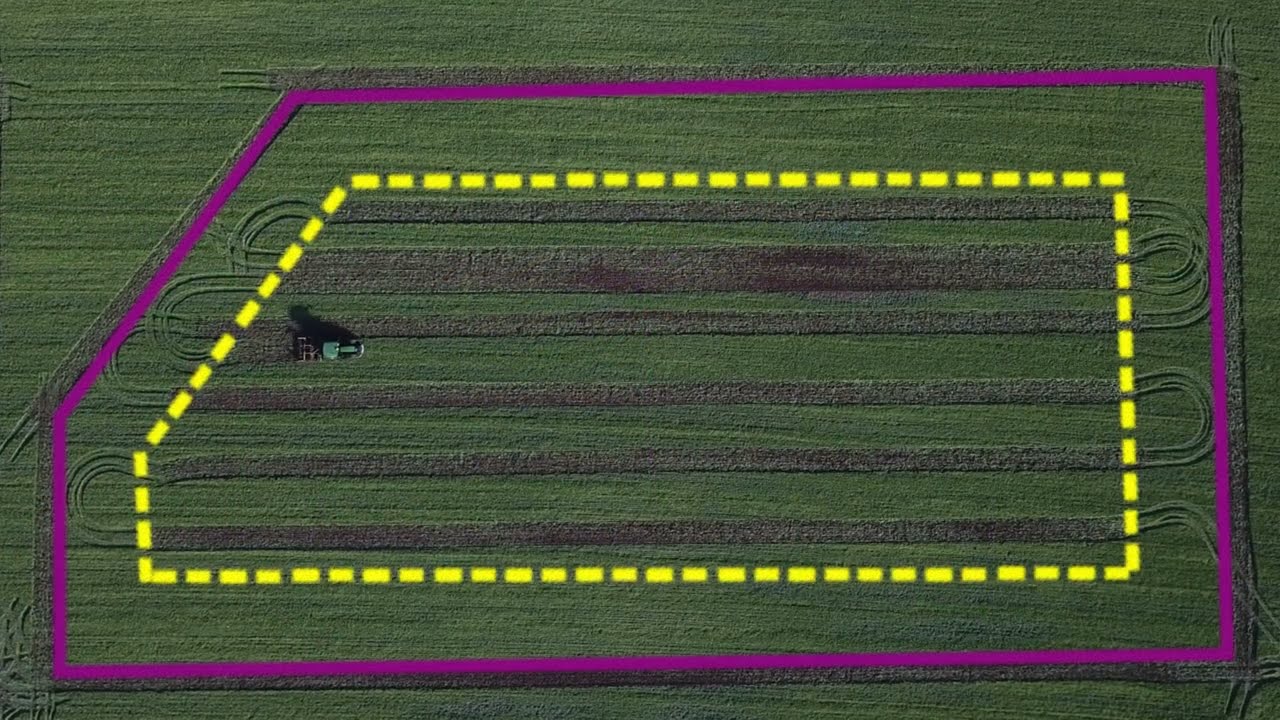 Fahrspurplanung mit RTK-Messstäben