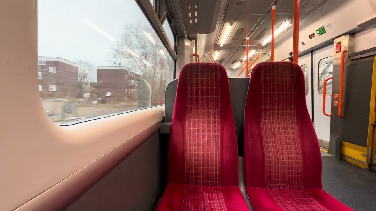 Class 455 - South Western Railway - Ashtead to Leatherhead Station - 18th February 2025