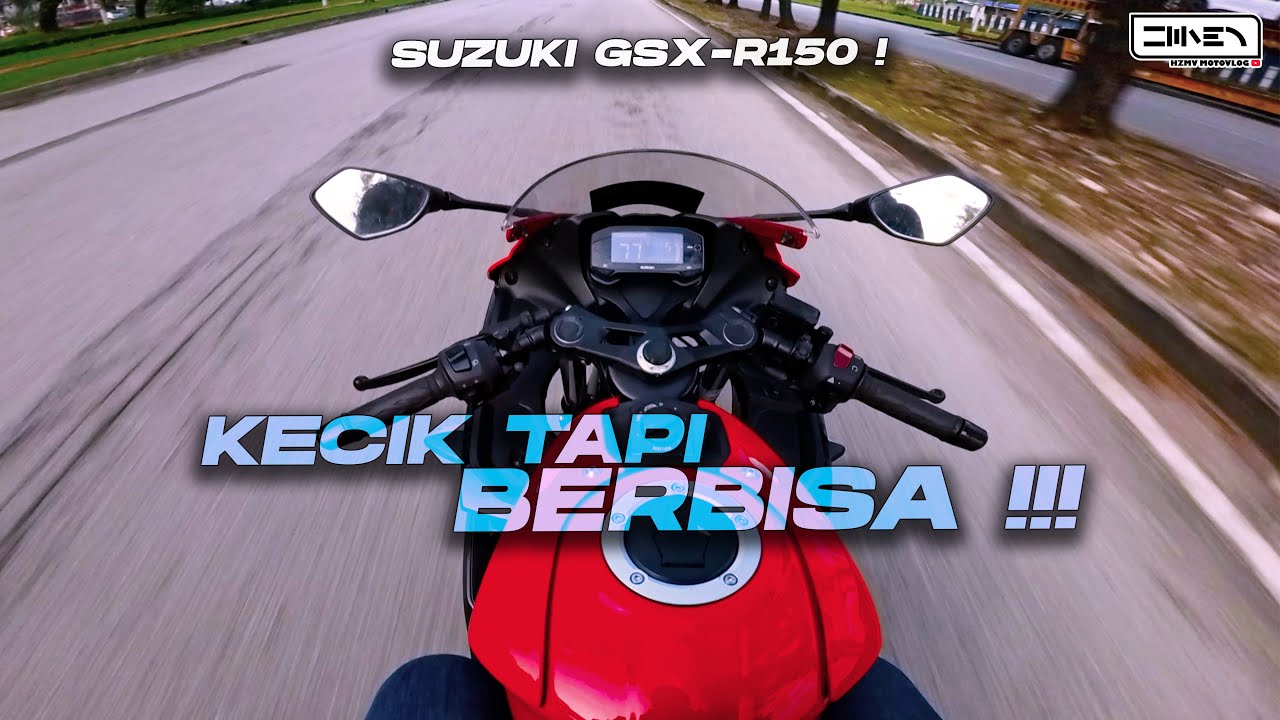 SYOK JUGA BAWAK CC KECIK NI 🔥 | Suzuki GSX-R150 Malaysia [4K 60FPS]