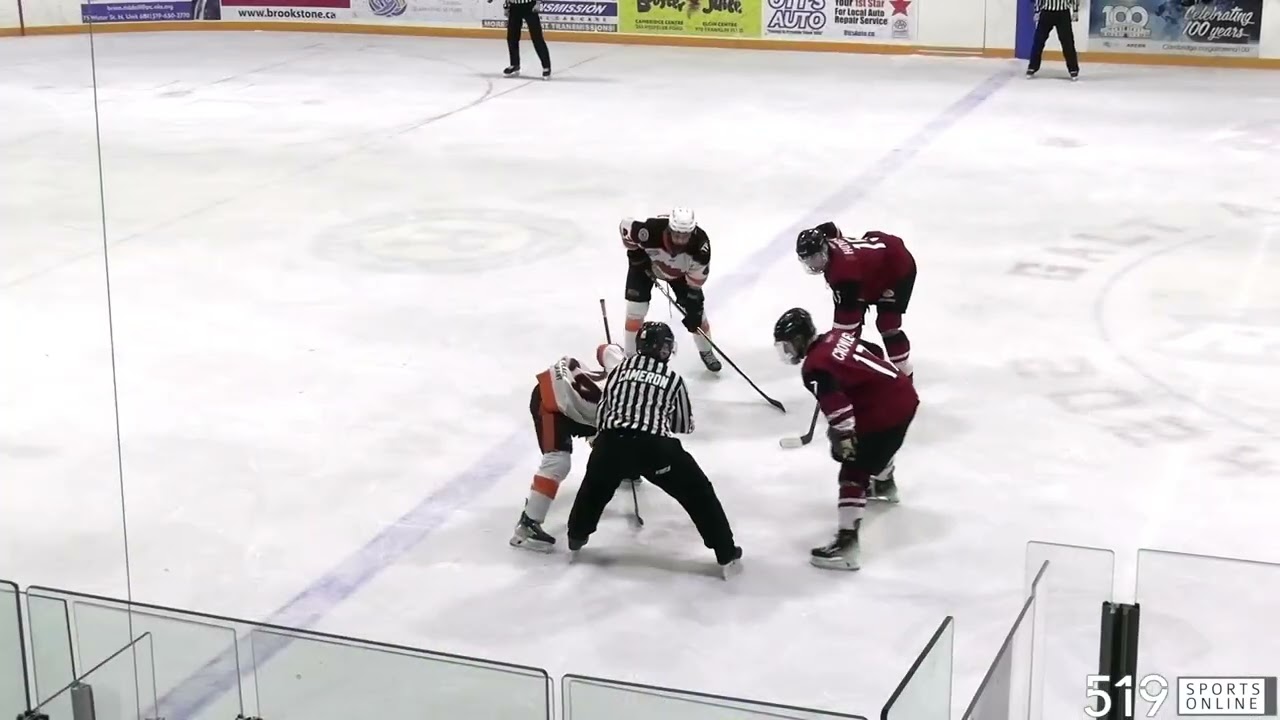 FULL OVERTIME - Fort Erie Meteors vs Cambridge RedHawks