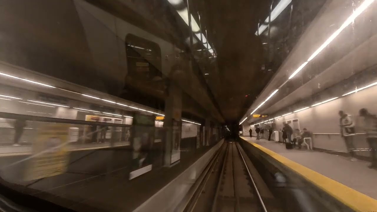 Vancouver SKYTRAIN FULL RIDE: Canada Line - From Waterfront to Richmond-Brighouse
