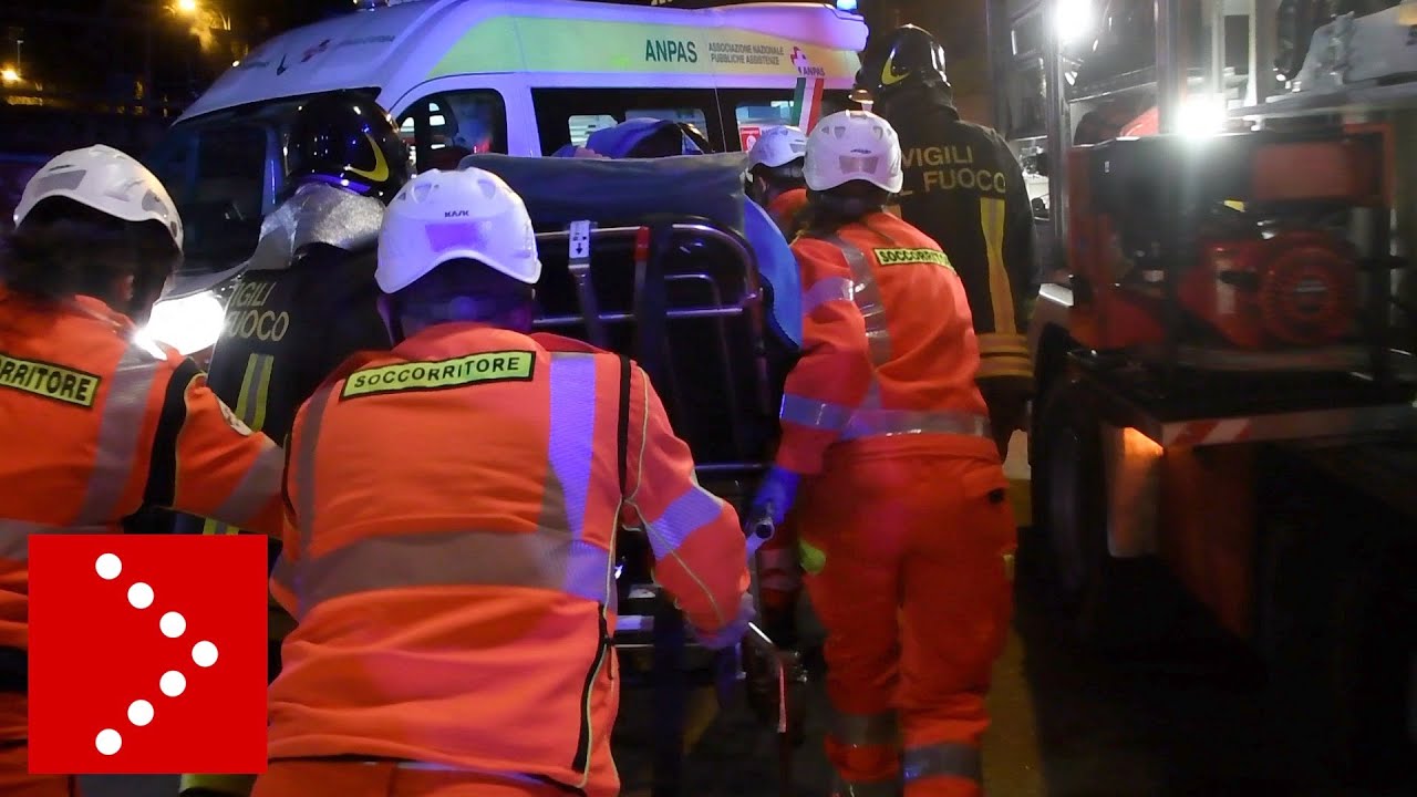 Incidente tra treni a Inverigo, i soccorsi ai feriti
