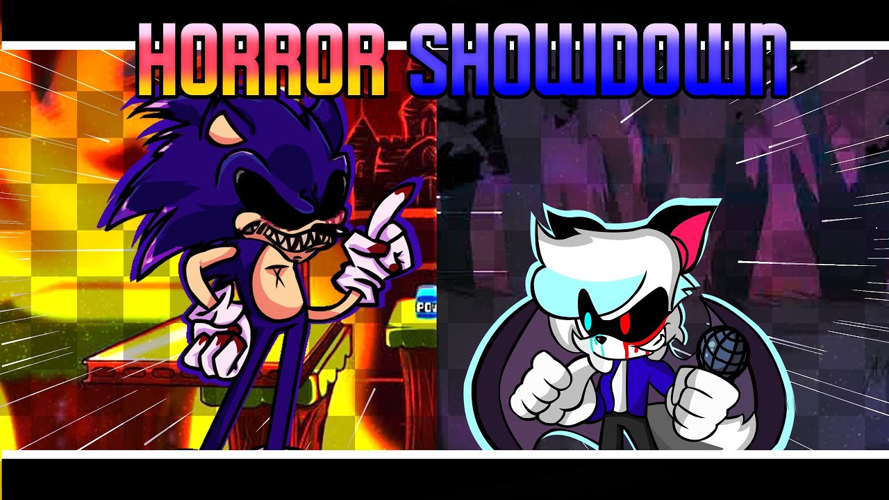 Horror showdown but Team sonic vs Team capitan furry Sing it ||(FNF Cover)
