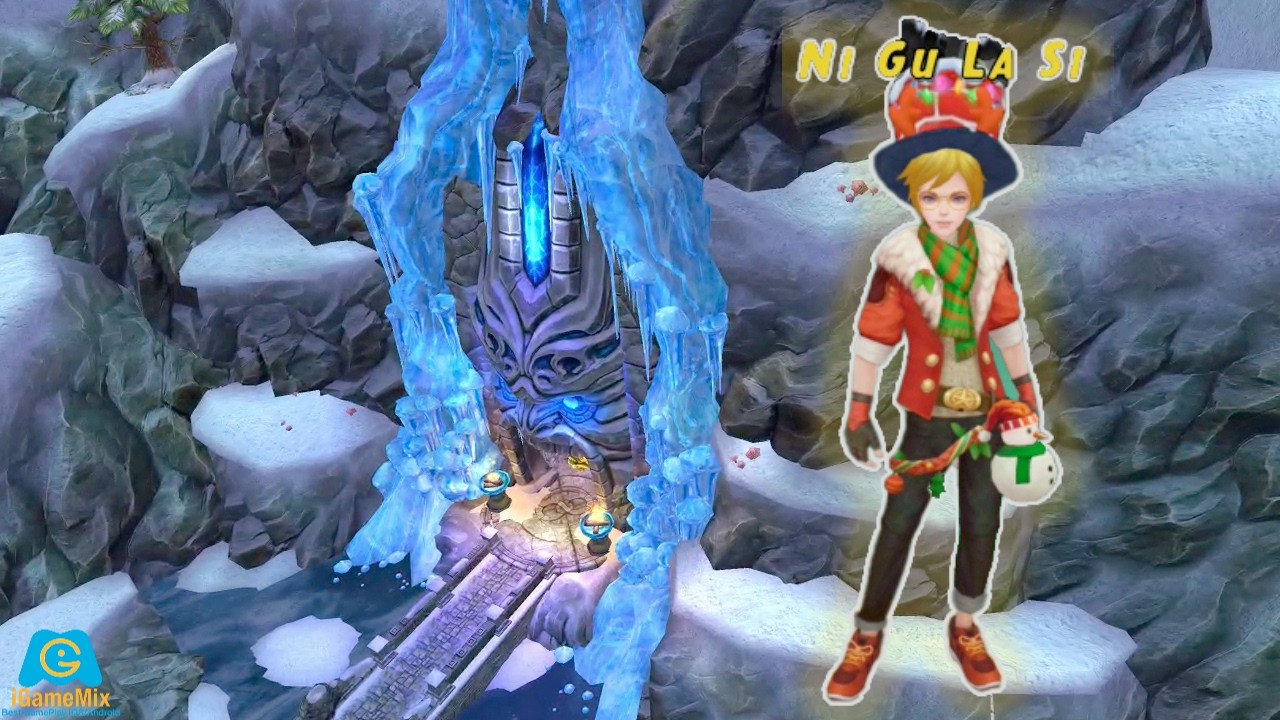 iGameMix💰TEMPLE RUN 2 NI GU LA SI SANTA CHIMNEY HAT TALWAR PET 2026🔥GAMEPLAY🥰 #1396