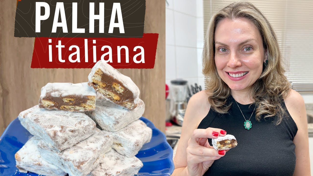 PALHA ITALIANA: UM DOCE IRRESISTÍVEL E MUITO FÁCIL DE FAZER