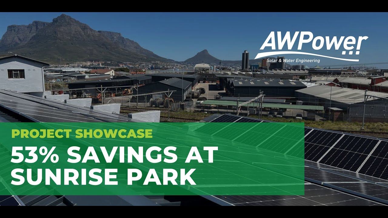 Commercial Installation | Sunrise Park Cuts Power Costs by 53% - Cape Town