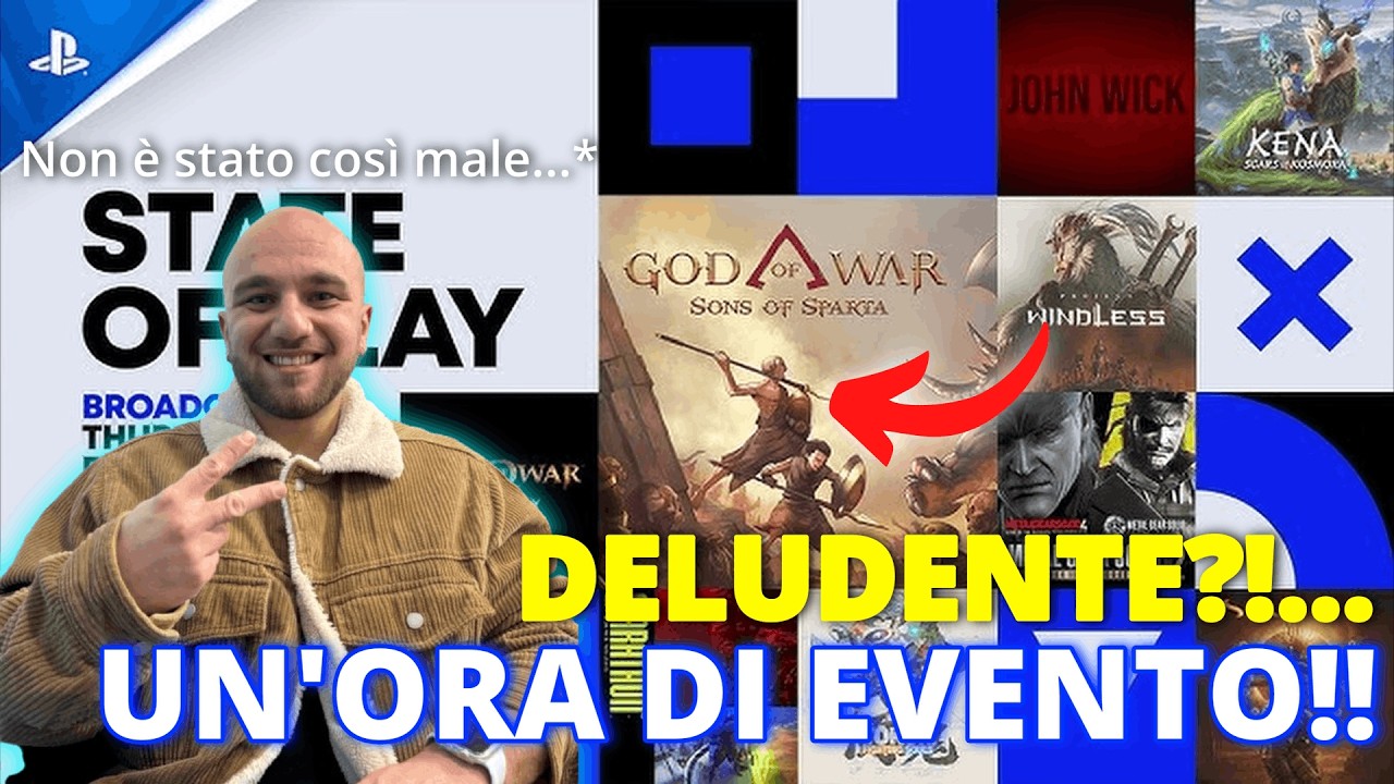 GOD OF WAR REMAKE, JOHN WICK, MA PLAYSTATION STUDIOS?? STATE OF PLAY 12 FEBBRAIO!