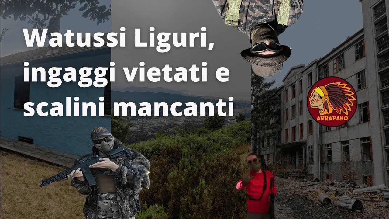 Watussi Liguri, ingaggi vietati e scalini mancanti  - Funny Moments 16 - Arrapaho Softair Genova