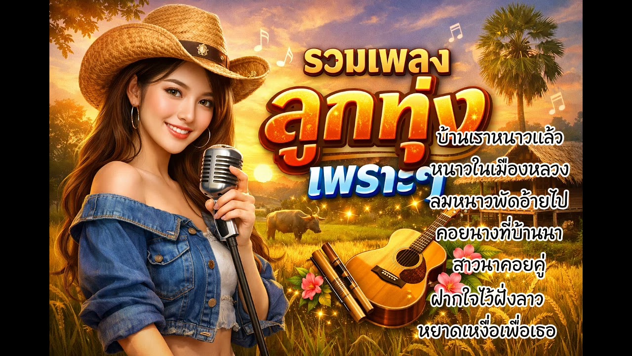 @รวมเพลงลูกทุ่งเพราะๆ