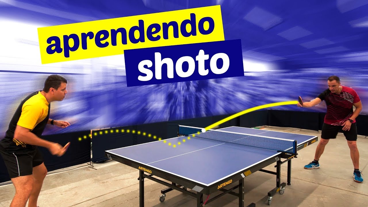 🏓 Aprenda a fazer e treinar o SHOTO no tênis de mesa #VivaPong