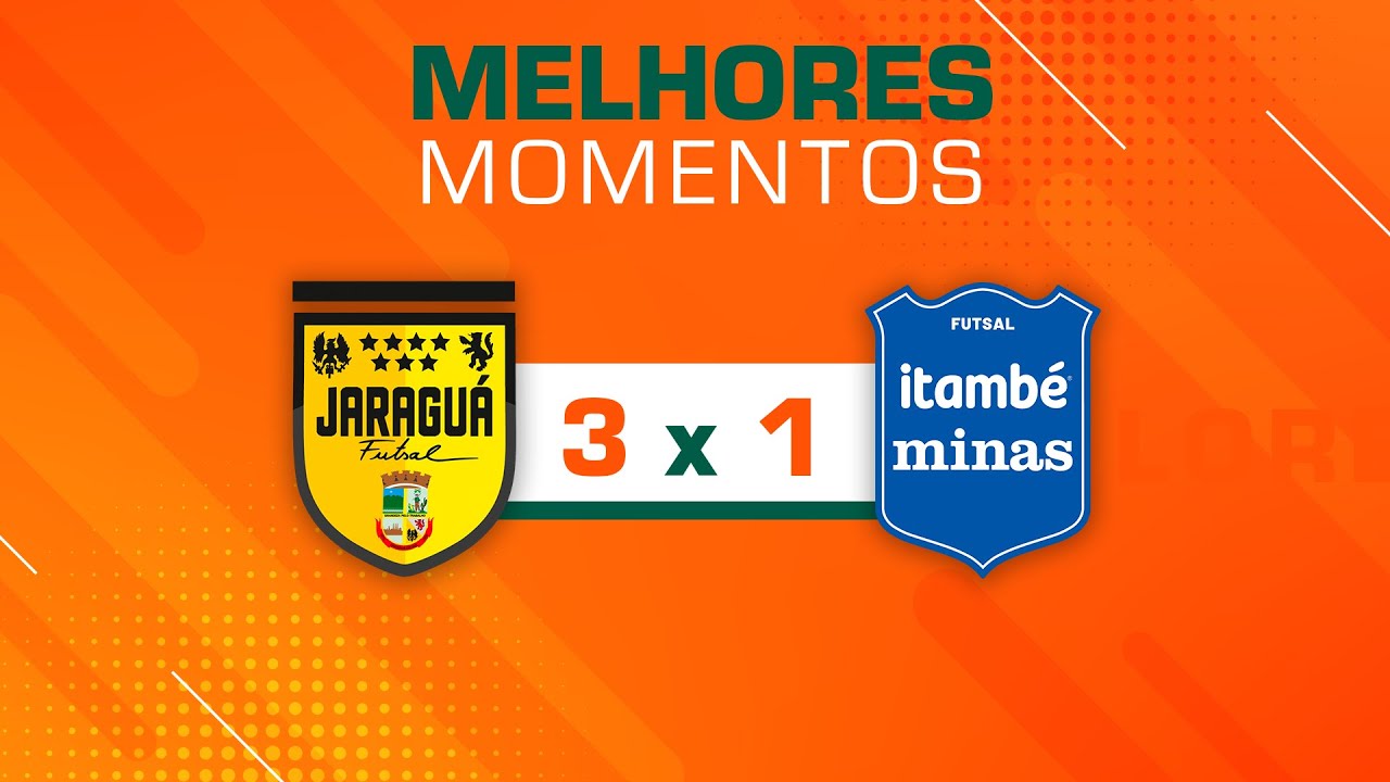 LNF 2025 - MELHORES MOMENTOS - JARAGU&Aacute; 3 X 1 MINAS