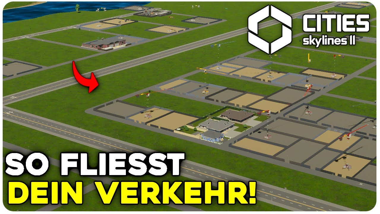 So bekommst du den perfekten Verkehr! Straßenbau Tutorial Cities Skylines 2