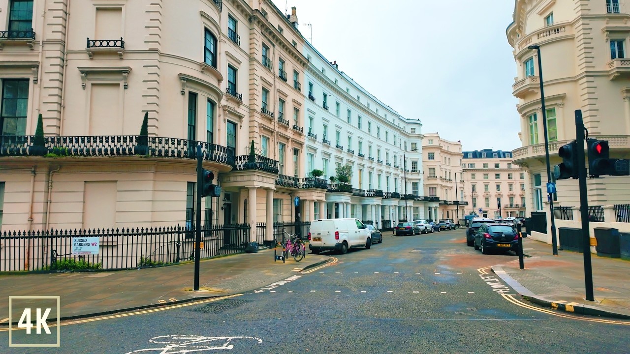 London Walk | Paddington to Notting Hill 4K