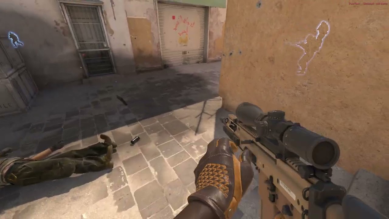 Competitive Dust2 1vs3 clutch
