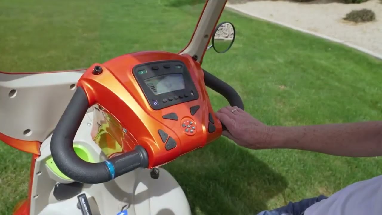 E-Wheels EW-54 4-Wheel Buggie Style Electric Mobility Scooter - Top Speed 15mph - 700W