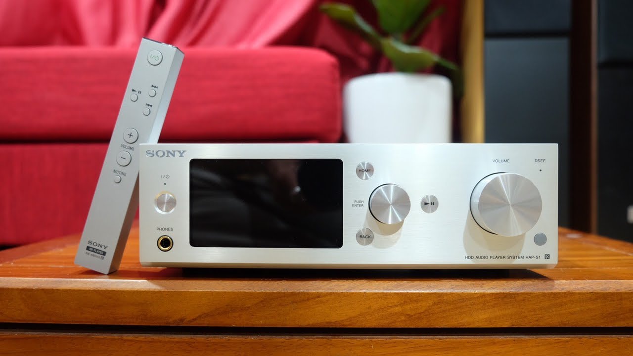 Review Chi Tiết Chiếc Amply Nhạc Số | SONY HAP-S1 | Hình Thức Đẹp Xuất Sắc | Bộ Nhớ Trong 500GB