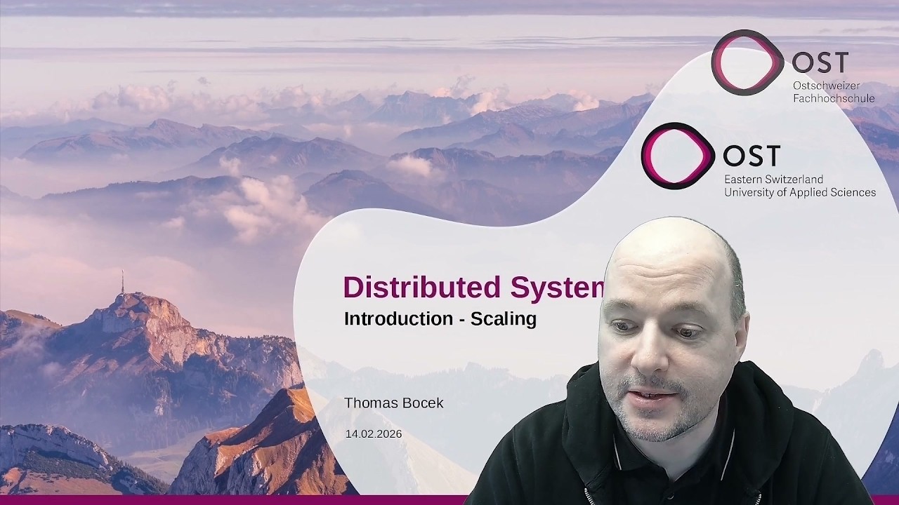 Distributed Systems Lecture - Introduction - Scaling