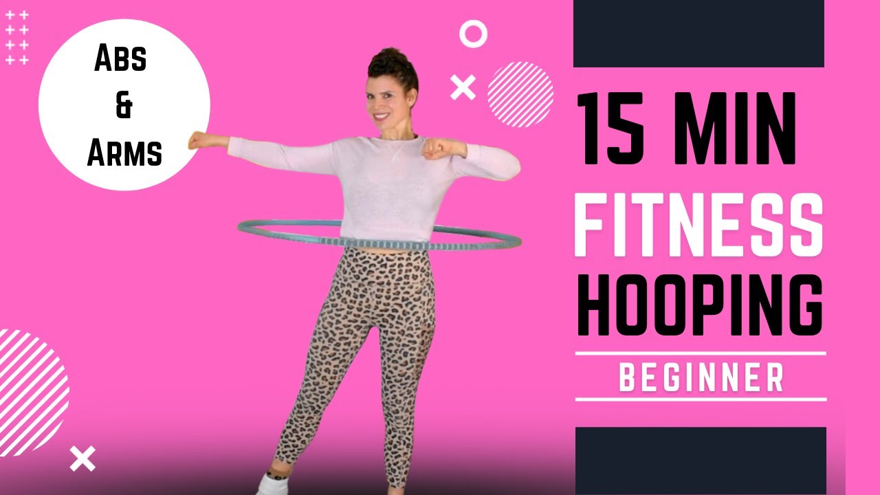 Hula Hoop Dance Workout: 15 Minute Fitness Hoop for Experienced Beginners | Working the abs and arms