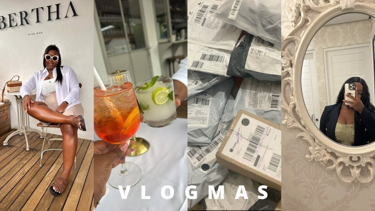 VlogMas| Brunch with Hubby| Temu Unboxing | Homeware Haul| EOY Function 