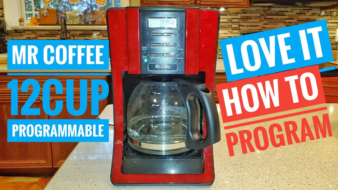How to Program Delay Brew Mr. Coffee 12 Cup Programmable Maker & Fresh Brew Timer Button???