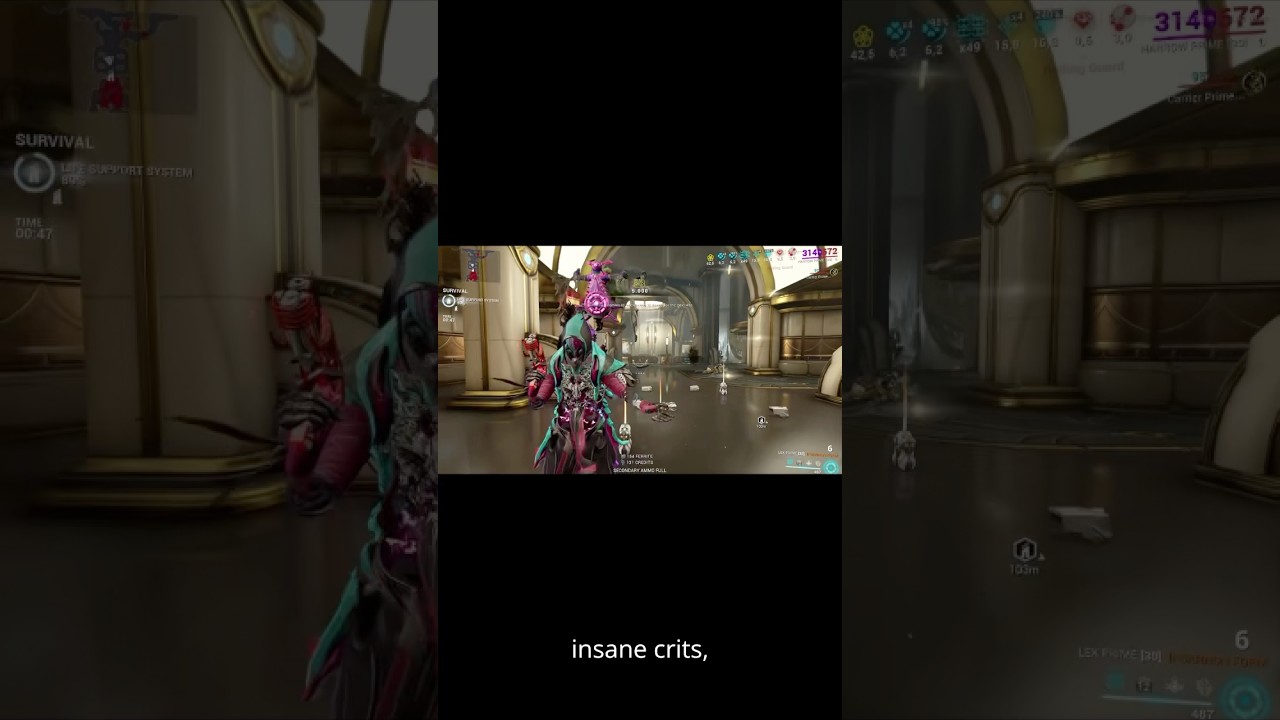 Warframe Harrow prime build