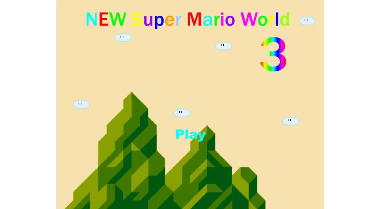 New Super Mario World 3 (Flash game) Walkthrough [No Deaths]