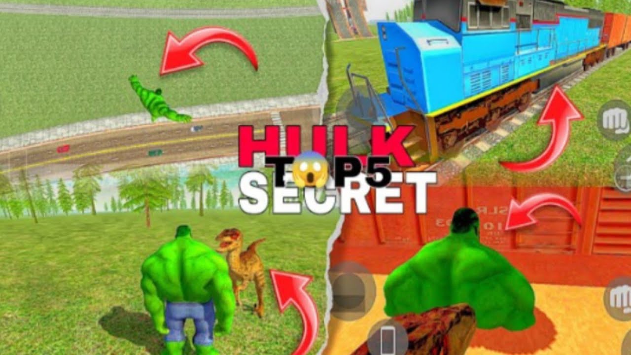 HULK TOP5 SECRET POWER IN INDIAN BIKE DRIVING 3D GAME // INDIAN BIKE DRIVING 3D// GAMEPLAY// ibd3d
