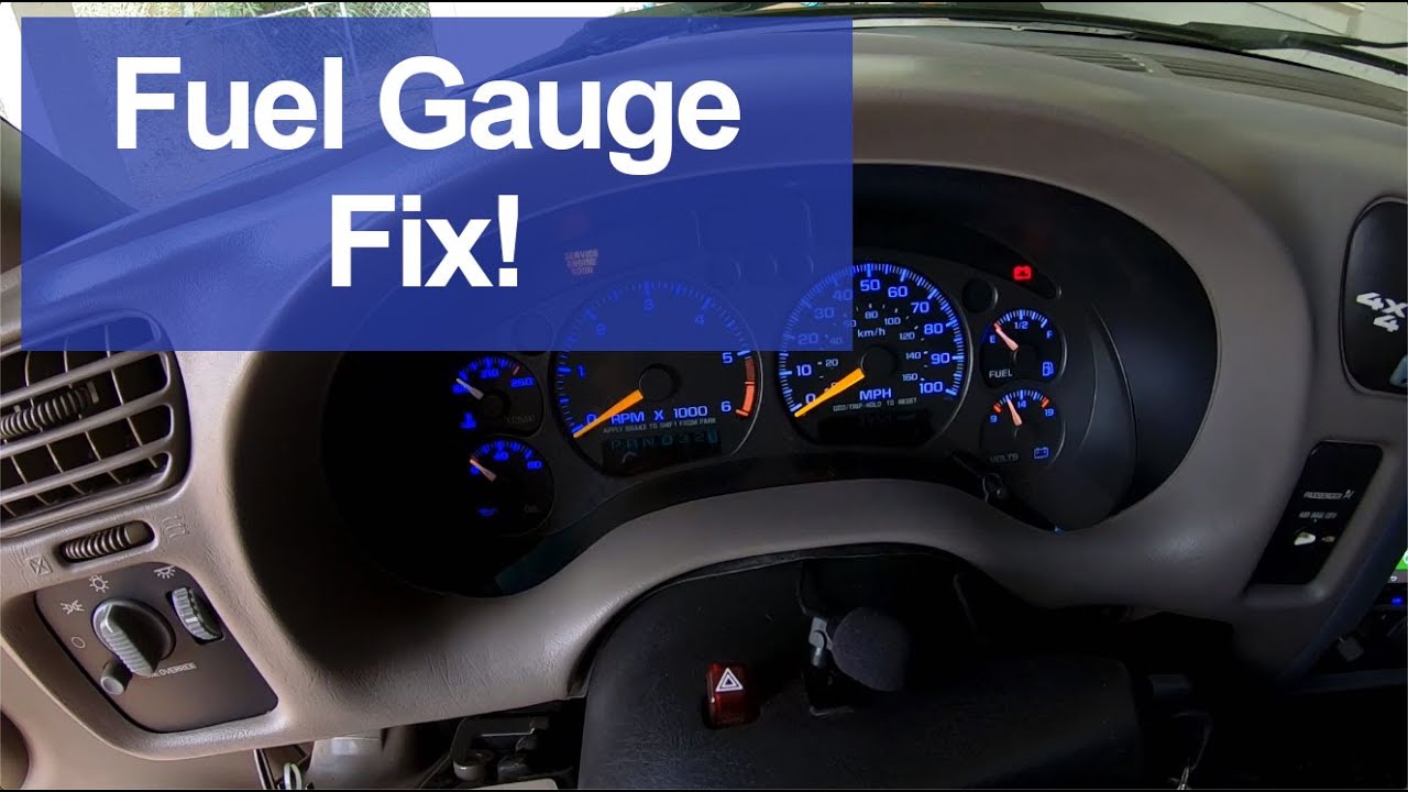 Chevy S10 Bouncing Fuel Gauge
