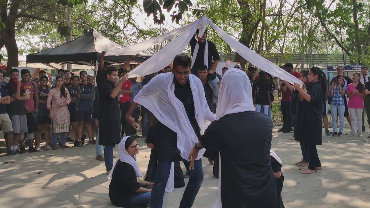 Nukkad on 'Mental Health' performed by medical cadets of AFMC at AIT.