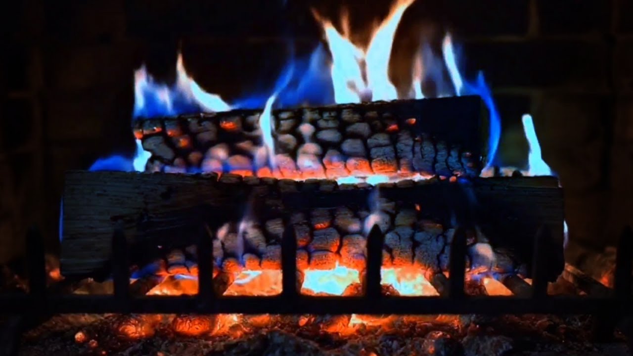 🔥 Cabin Fireplace Ambience🌙 Night Fireplace - Fireplace Sounds (No Music)