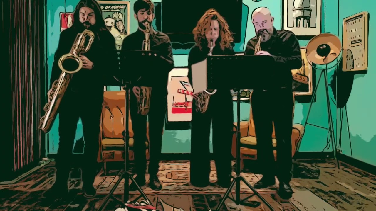 Carol of the Bells - We Three kings | Saxophone Quartet | Madrid | Spain