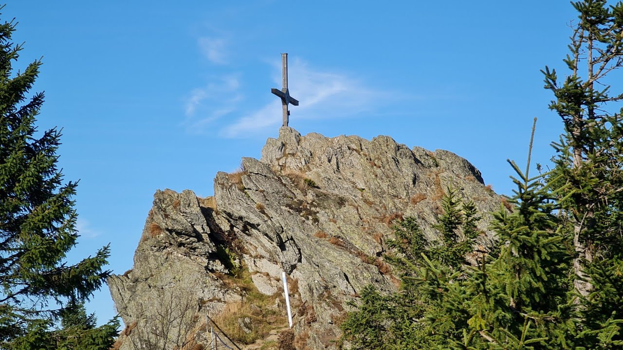 Přechod Šumavy 2/1 z Hamru na Vrchol Ostrý