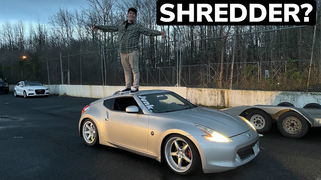 DRIFTING THE NEW 370Z FIRST DAY OWNING IT!