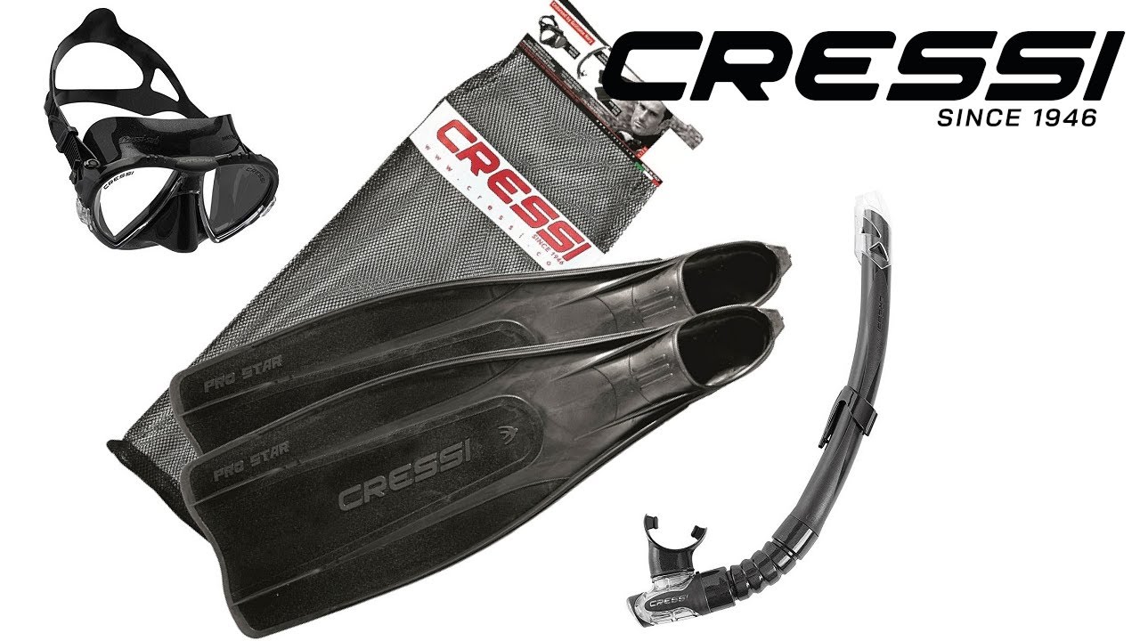 Παρουσίαση του σετ κατάδυσης Pro Star Bag της Cressi Sub