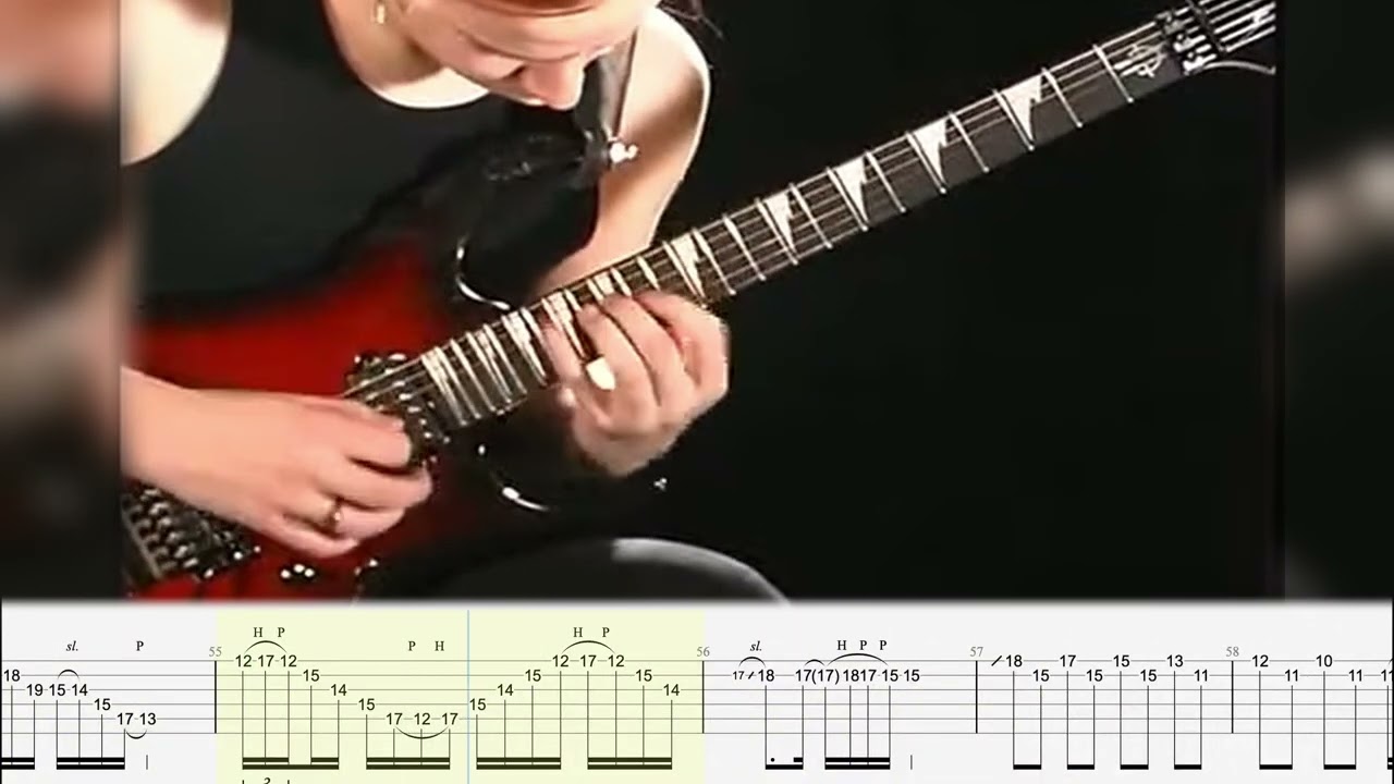 Early 2000s POWER METAL Shredders Were TOO COOL - Jani Liimatainen Guitar Solo TAB
