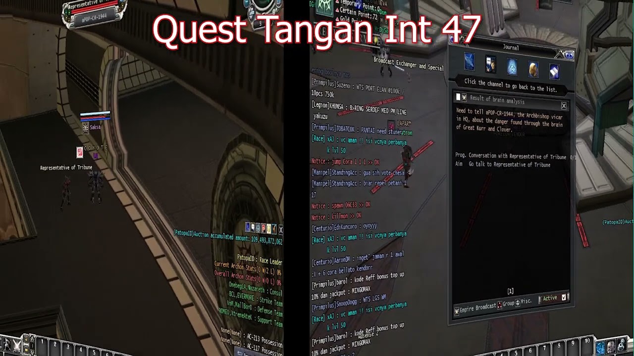 Quest Armor 47 Int - Race Accretia