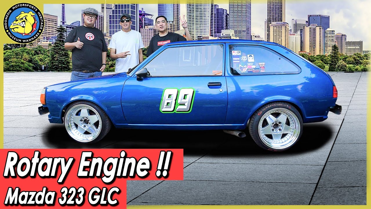 MAZDA 323 GLC , Rotary Engine !!