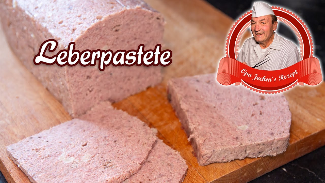 Leberpastete selber machen - feiner Aufschnitt - Opa Jochens Rezept