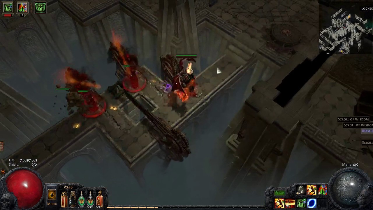 Path of Exile 2.5 : Ngamahu's Flame Full key Uber Lab run