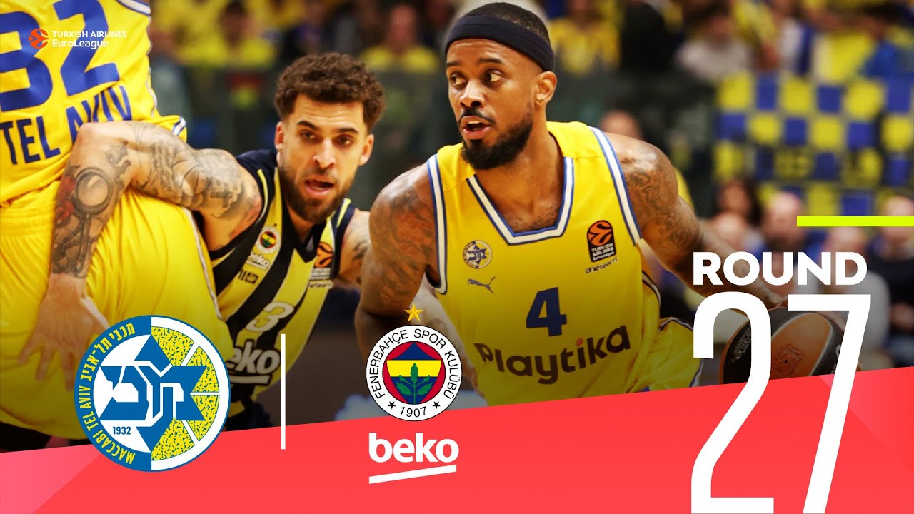 Baldwin & Brown seal Maccabi's victory! | Round 27, Highlights | Turkish Airlines EuroLeague