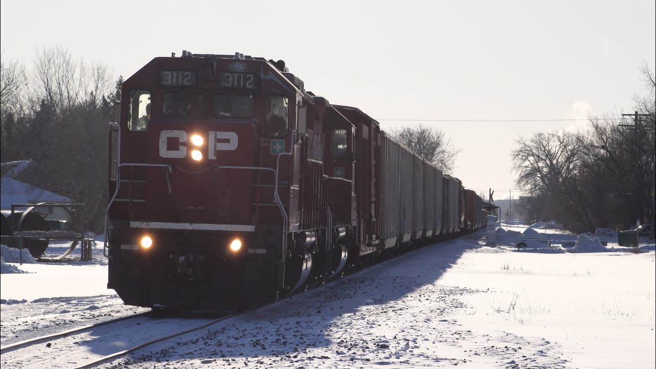 Various CP and CN Freight Trains Around Winnipeg - January 2026