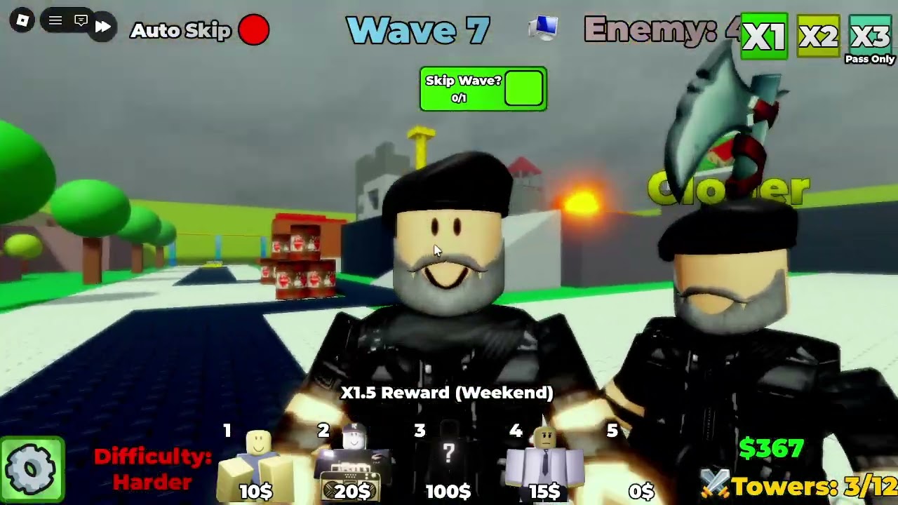 Roblox Noob Experiment Tower Defense Oynuyoruz!! | [BUG FIX✨] Noob Experiment Tower Defense✨