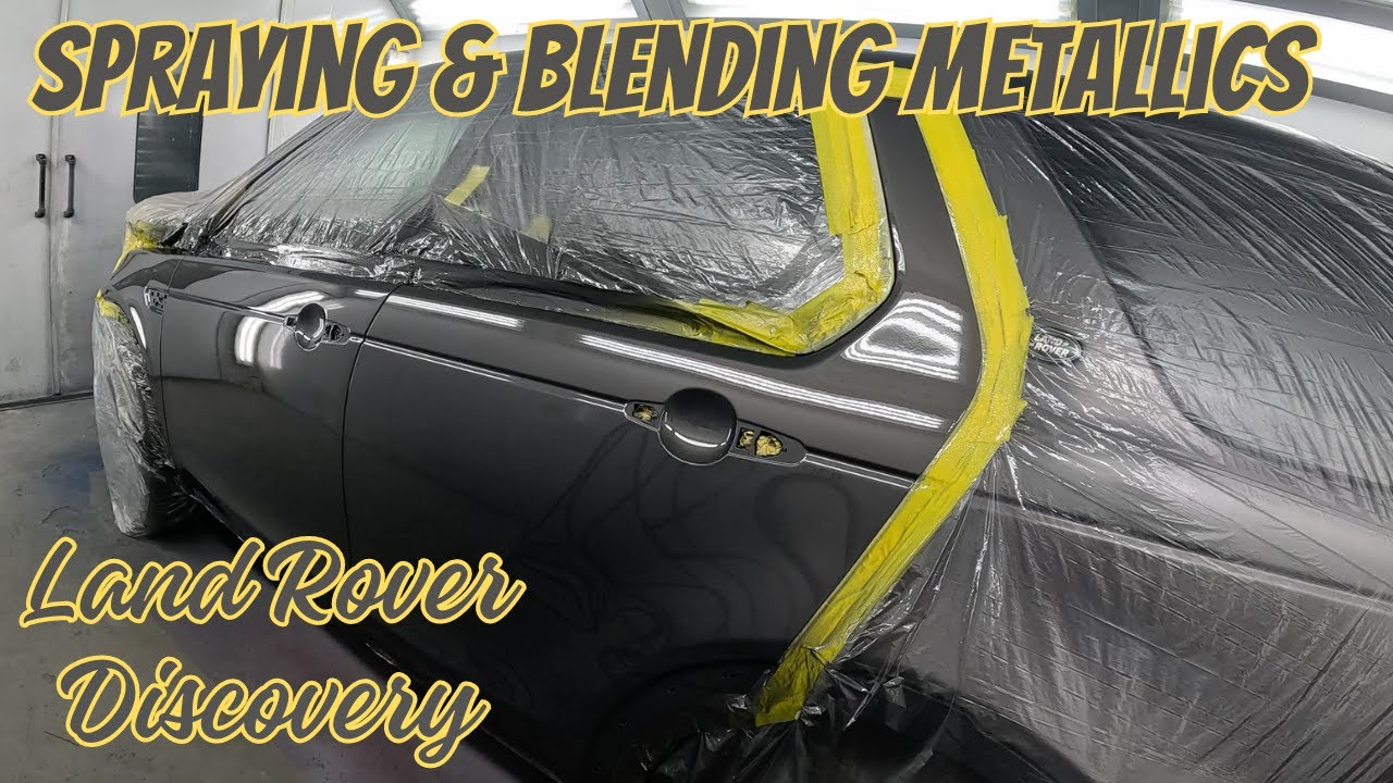 Spraying & Blending Metallics Water based Base Coat