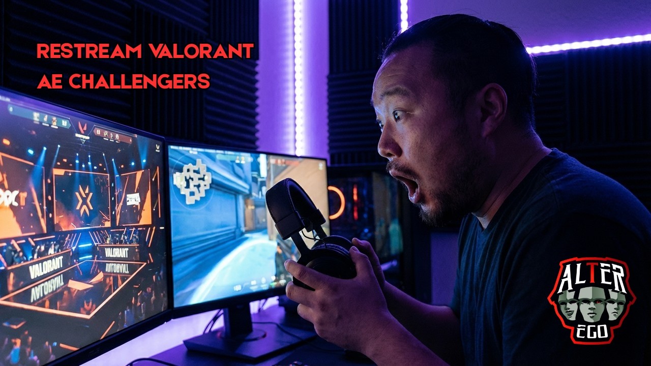 RESTREAM VALORANT CHALLENGERS LETS GO AE