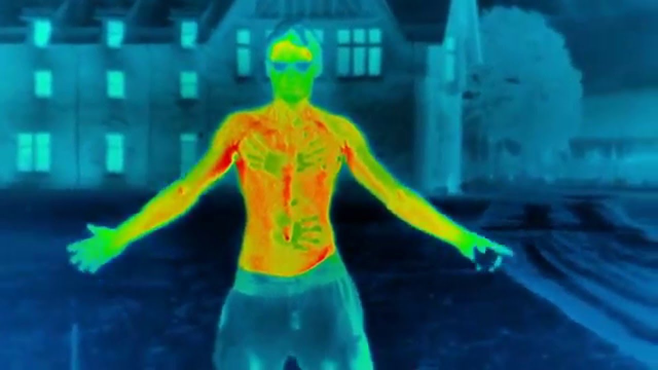 Shirtless Heat Loss Experiment In Freezing Conditions #Winterwatch | The Travel Edit