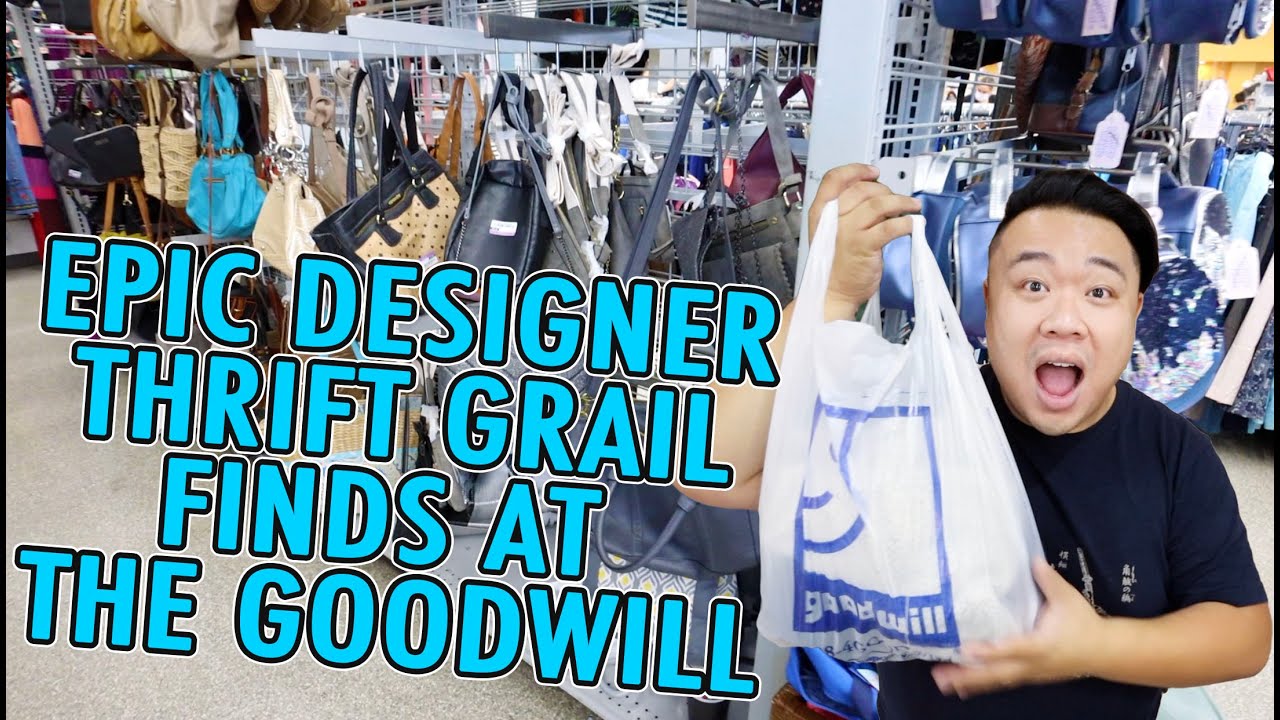 EPIC DESIGNER THRIFT FINDS AT THE GOODWILL! 