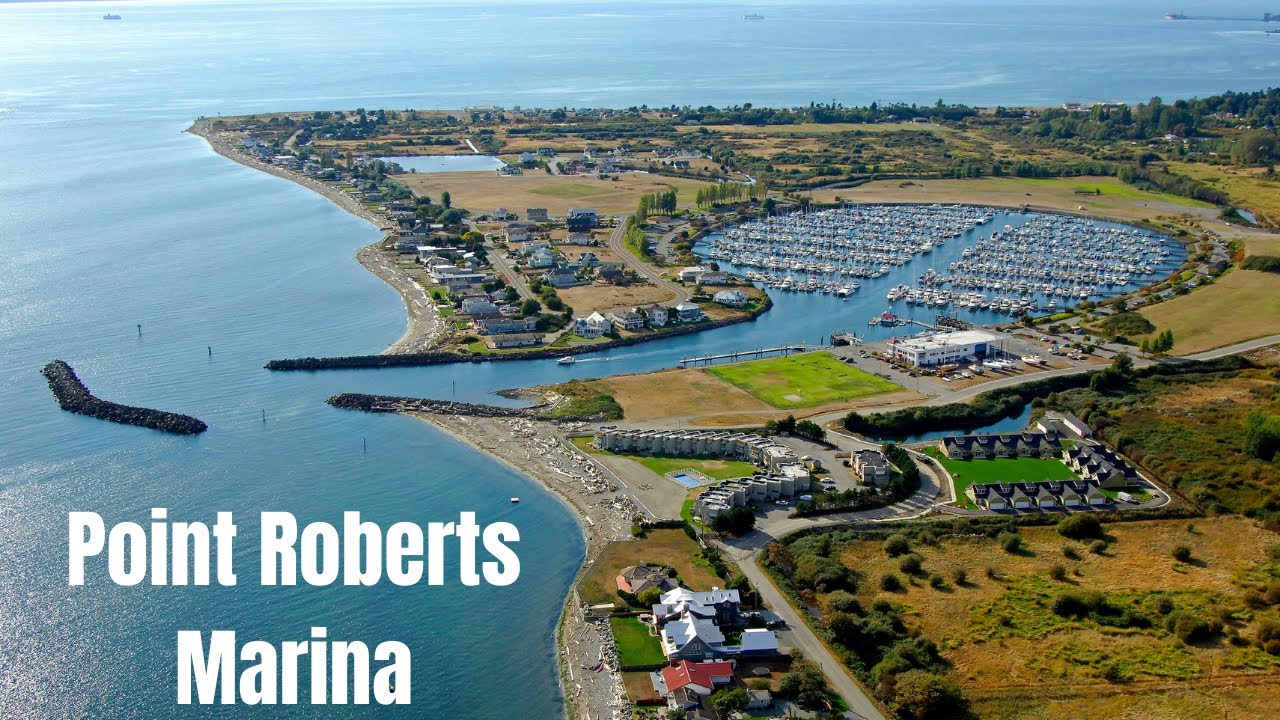 Exploring Point Roberts with our Ranger Tug R27 OB/ We were so close to Canada