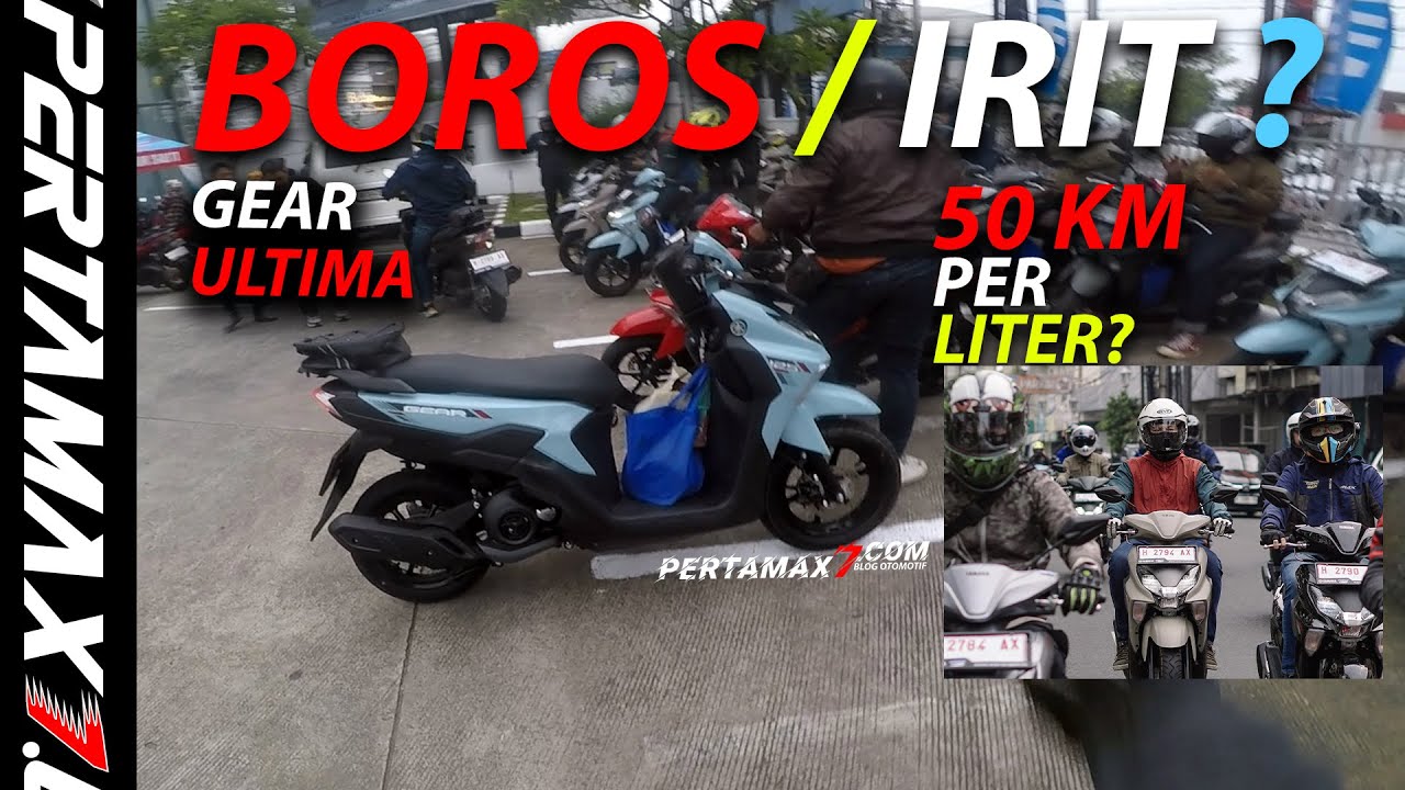 REVIEW Konsumsi Bensin Yamaha Gear Ultima 125 Test Ride Semarang Ungaran PP Boros Apa Irit BBM ?