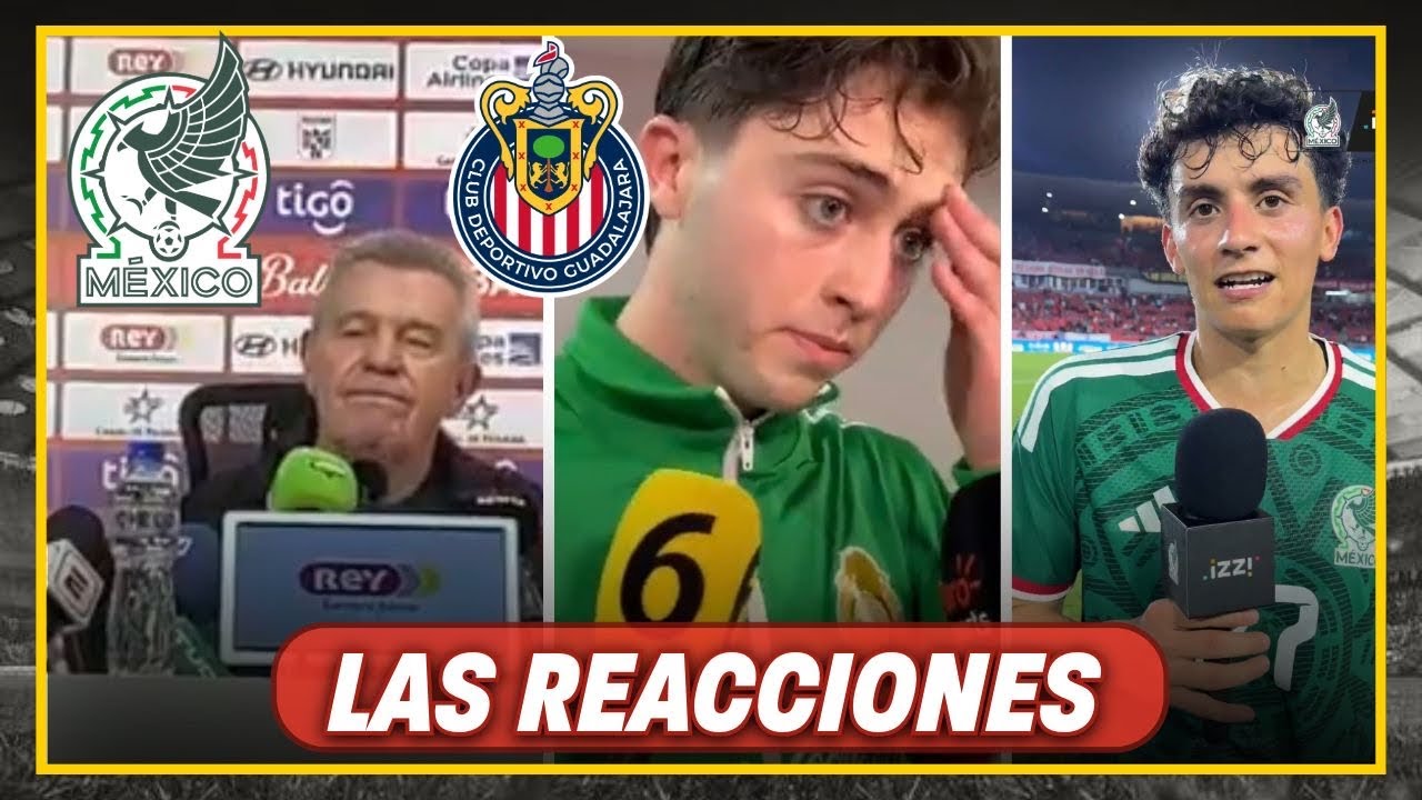 🚨Las REACCIONES de los Chivas tras el Panamá 0-1 México